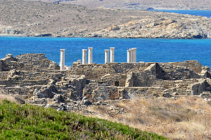Delos Island ancient site, Greece