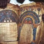 Ancient Ethiopian Manuscript Holy Book