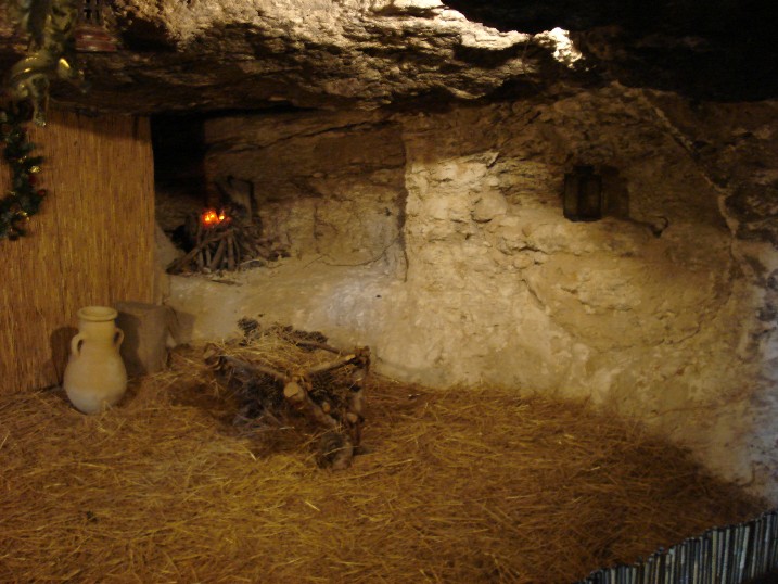 The Bethleham Christmas Cave from the Nativity