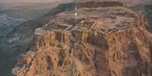 Remains of the Jewish Fortress of Masada