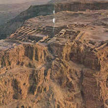 Remains of the Jewish Fortress of Masada