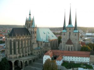 The Cathedral at Erfurt, Germany