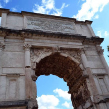 Arch of Titus in Rome