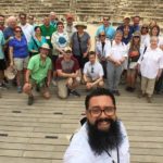 A past group on a Footsteps of Paul group travel tours