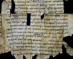 Fragments from the Dead Sea Scrolls found in Qumran Caves