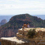 Two young travelers on one of the Living Passages Grand Canyon Christian Tours