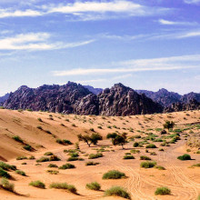 Al Nefud Desert in Ha'il, Saudi Arabia