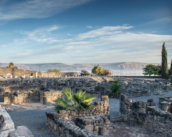 Capernaum City Ruins in Israel