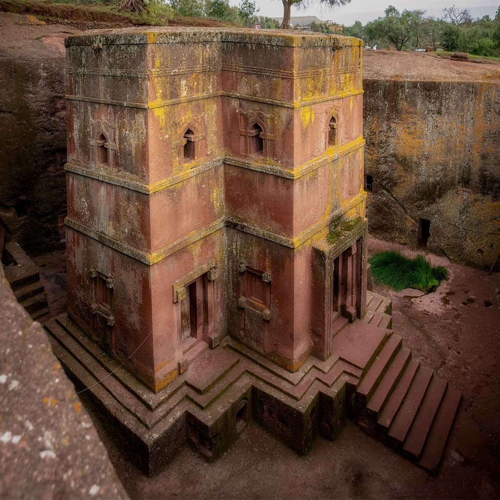 Lalibela Rock Hewn Church in Ethiopia