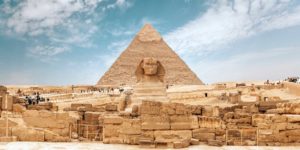 Sphinx and Pyramids on Biblical Egypt Tour