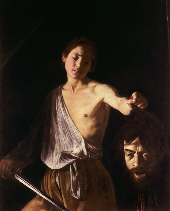LP David with the Head of Goliath Caravaggio 1610