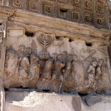 Roman Forum Arch Of Titus Triumphzug 3