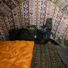 Saudi Individual Tents Inside