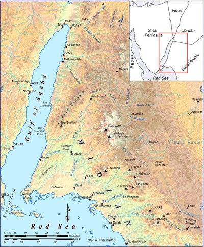 Dr. Glen Fritz Midian Map