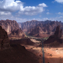 saudi arabia canyon
