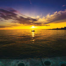 Boat on the water Istanbul Turkey unsplash