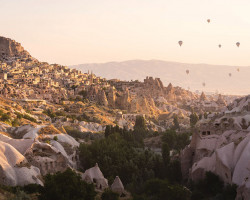 morning light Cappadocia Turkey unsplash