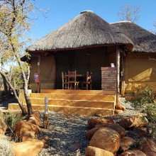 south africa grass roof lodging
