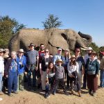 south africa group with elephant