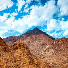 Mount Sinai with Blue Skies square 1