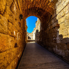 Stone Arch Cesarea Israel unsplash