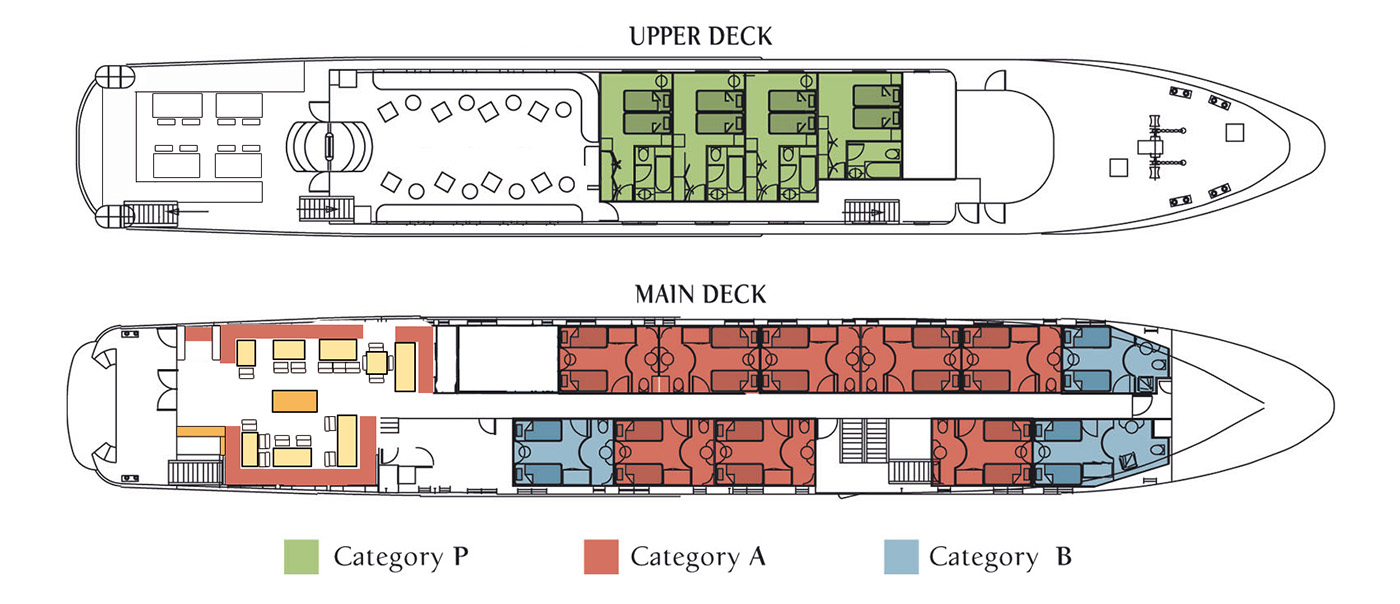 HARMONY G Deck Plans