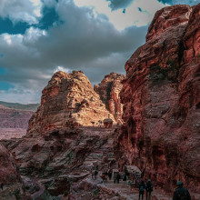 Petra Jordan Mountains