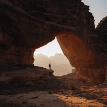 rock bridge – NEOM, Saudi Arabia unsplash