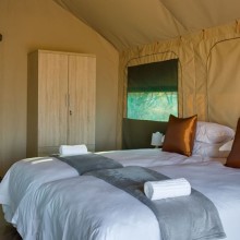 south africa safari lodging tented camp