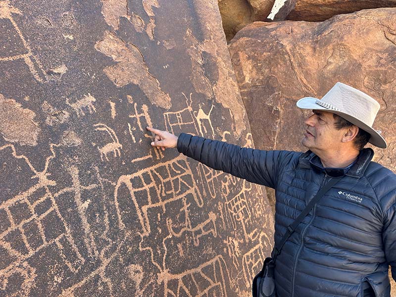 Eli Shukron Exodus Petroglyphs
