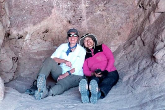 Ladies Relaxing at Elim Mount Sinai in Arabia Living Passages