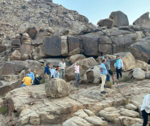 Teaching at Mount Sinai in Arabia