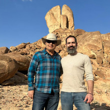 joel richardson and eli shukron under the split rock