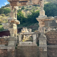 Ephesus ruins in Turkey Ephesus ruins in Turkey