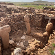 archaeological site of Karahan Tepe in Şanlıurfa, Turkey archaeological site of Karahan Tepe in Şanlıurfa, Turkey