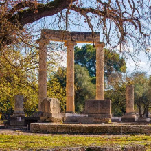 Ruins of Ancient Olympia in Greece, the cradle of the Olympic Games and the sanctuary of Zeus shutterstock 2601431137 Ruins of Ancient Olympia in Greece, the cradle of the Olympic Games and the sanctuary of Zeus shutterstock 2601431137