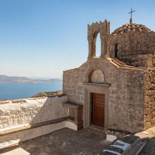 Monastery of St John the Theologian Patmos Greece Monastery of St John the Theologian Patmos Greece