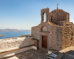 Monastery of St John the Theologian Patmos Greece Monastery of St John the Theologian Patmos Greece