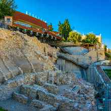 Ruins of the city of David in Jerusalem Israel Ruins of the city of David in Jerusalem Israel