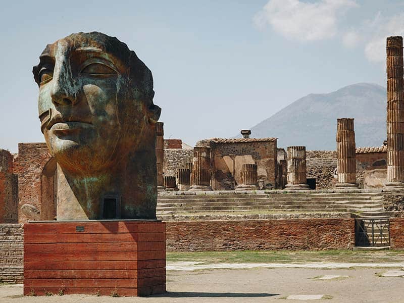 pompeii statue, footsteps of paul tour, Christian cruise, Greece