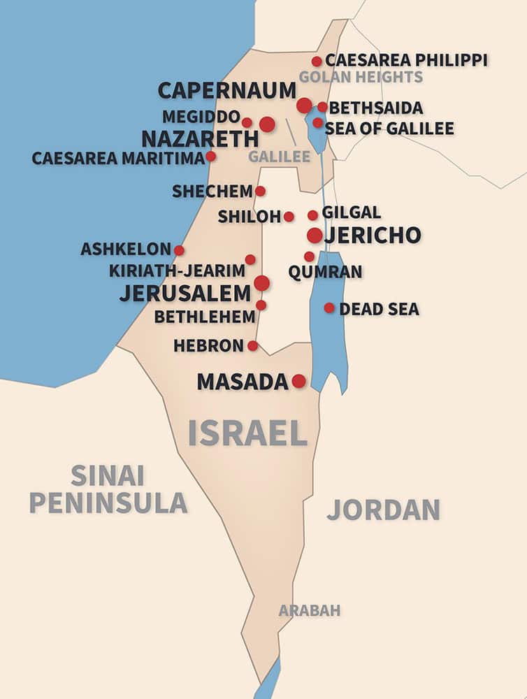 LP Israel General Map WEB