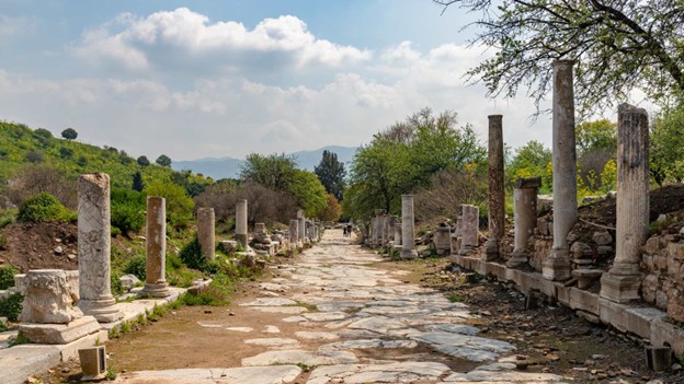 Upper Agora Ephesus Turkey