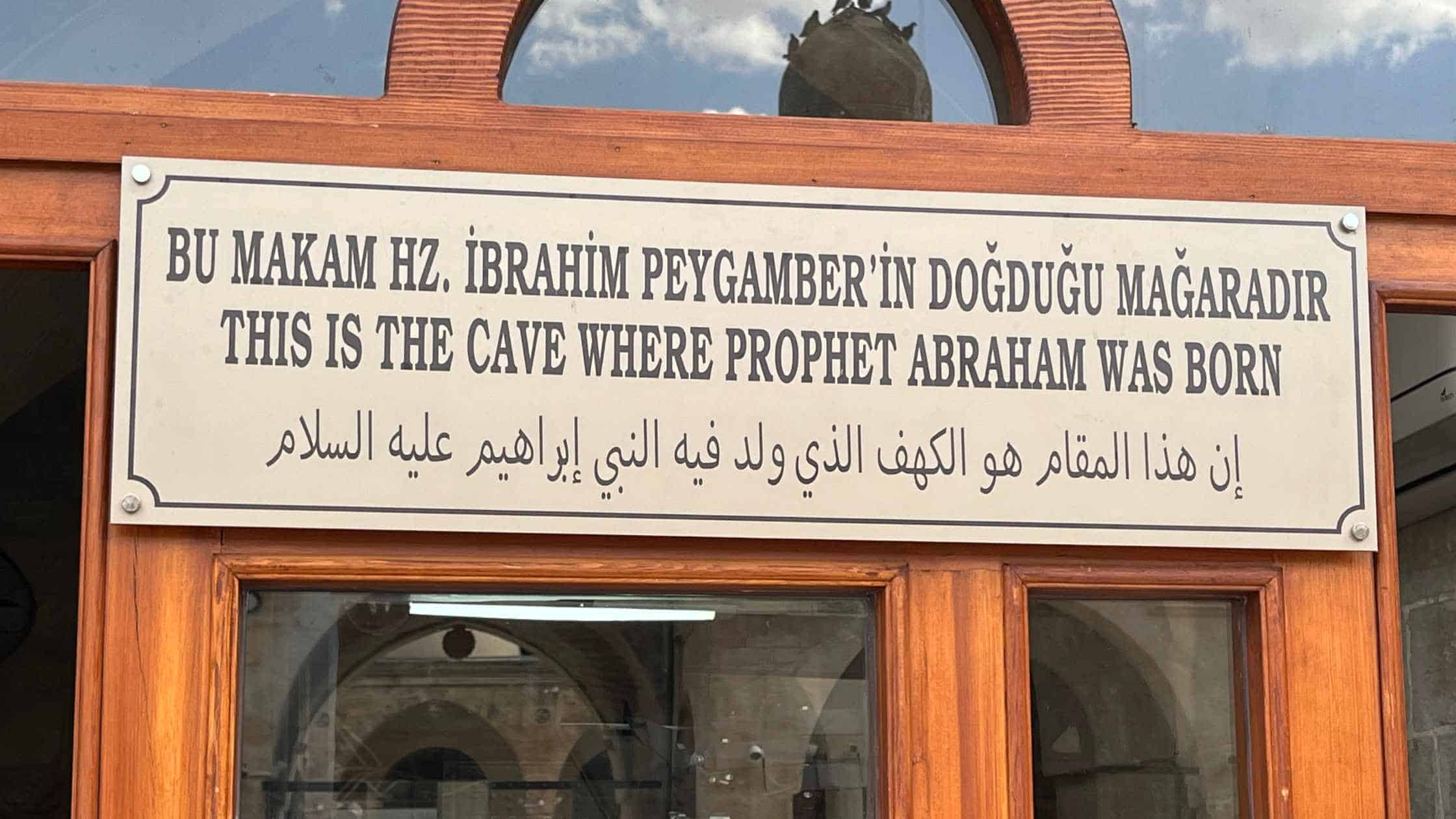 Abraham supposed birthplace sign