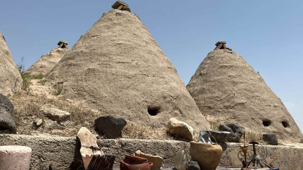 Beehive houses in Turkey