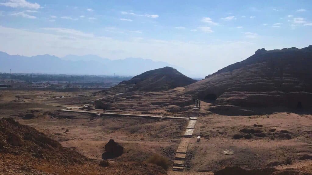 Christian tour Caves of Jethro Midian Saudi Arabia