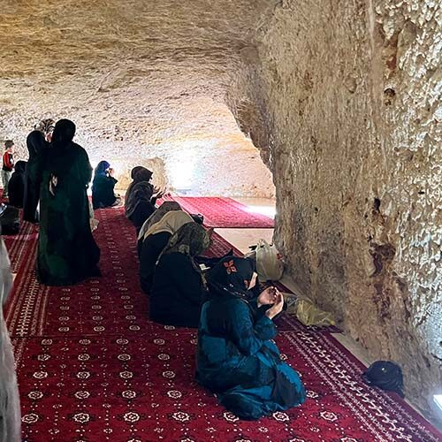 Mevlid i Halil Cave in Şanlıurfa Turkey the birthplace of the Prophet Abraham thumb